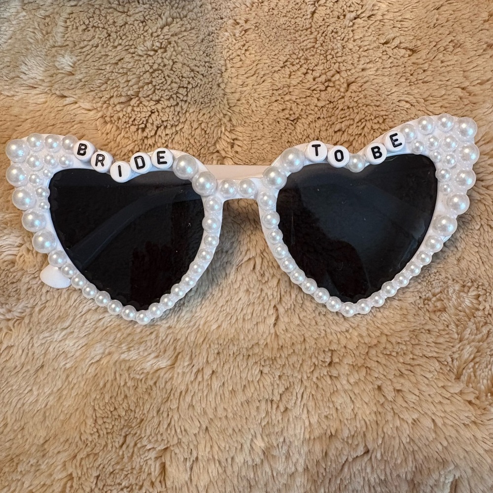Heart-Shaped Bride to Be Sunglasses